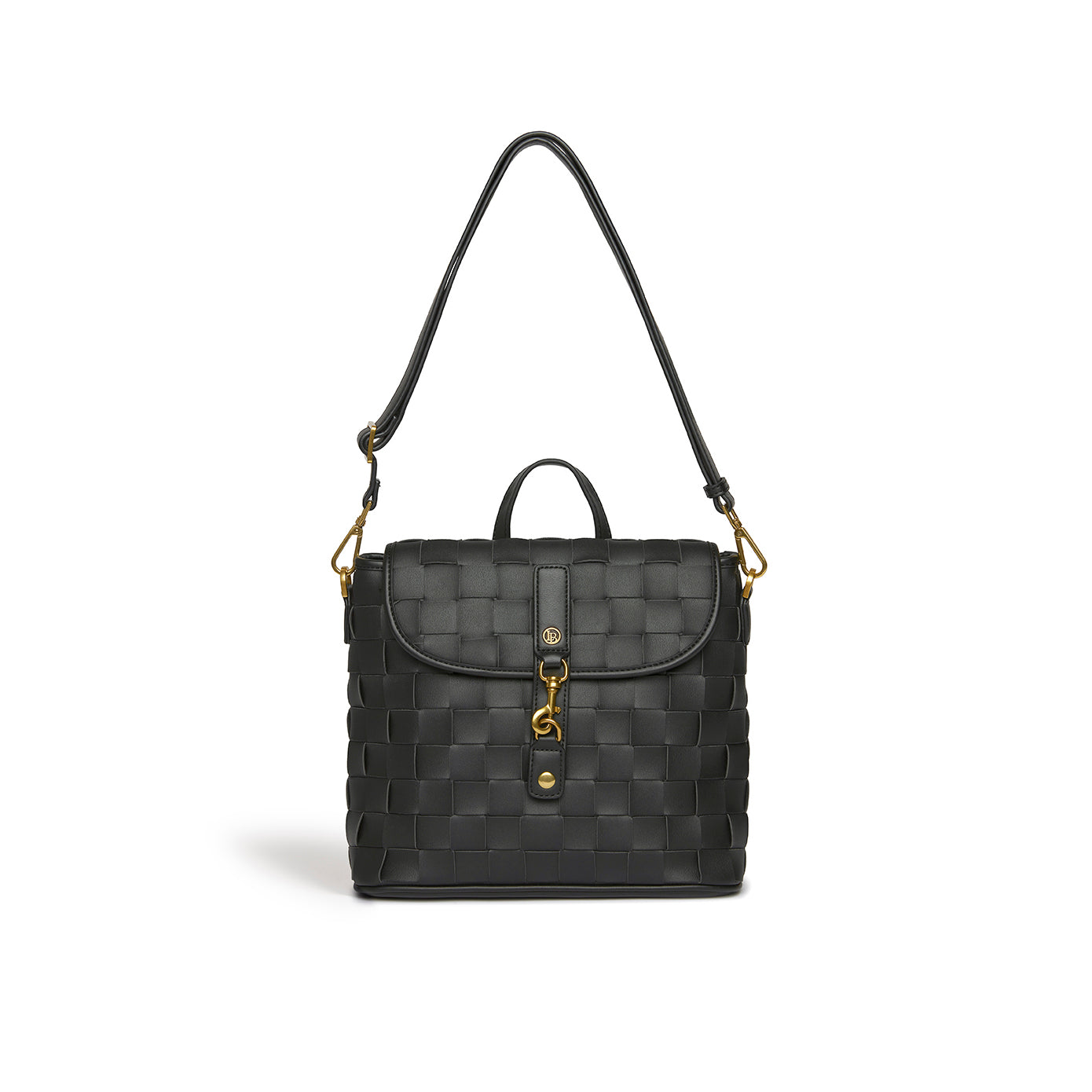 Rosie Black Vegan Mini Backpack