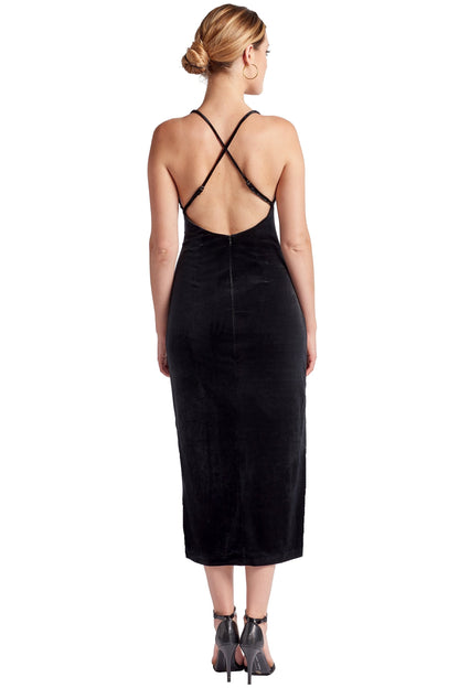 Elle Velvet Slip Dress