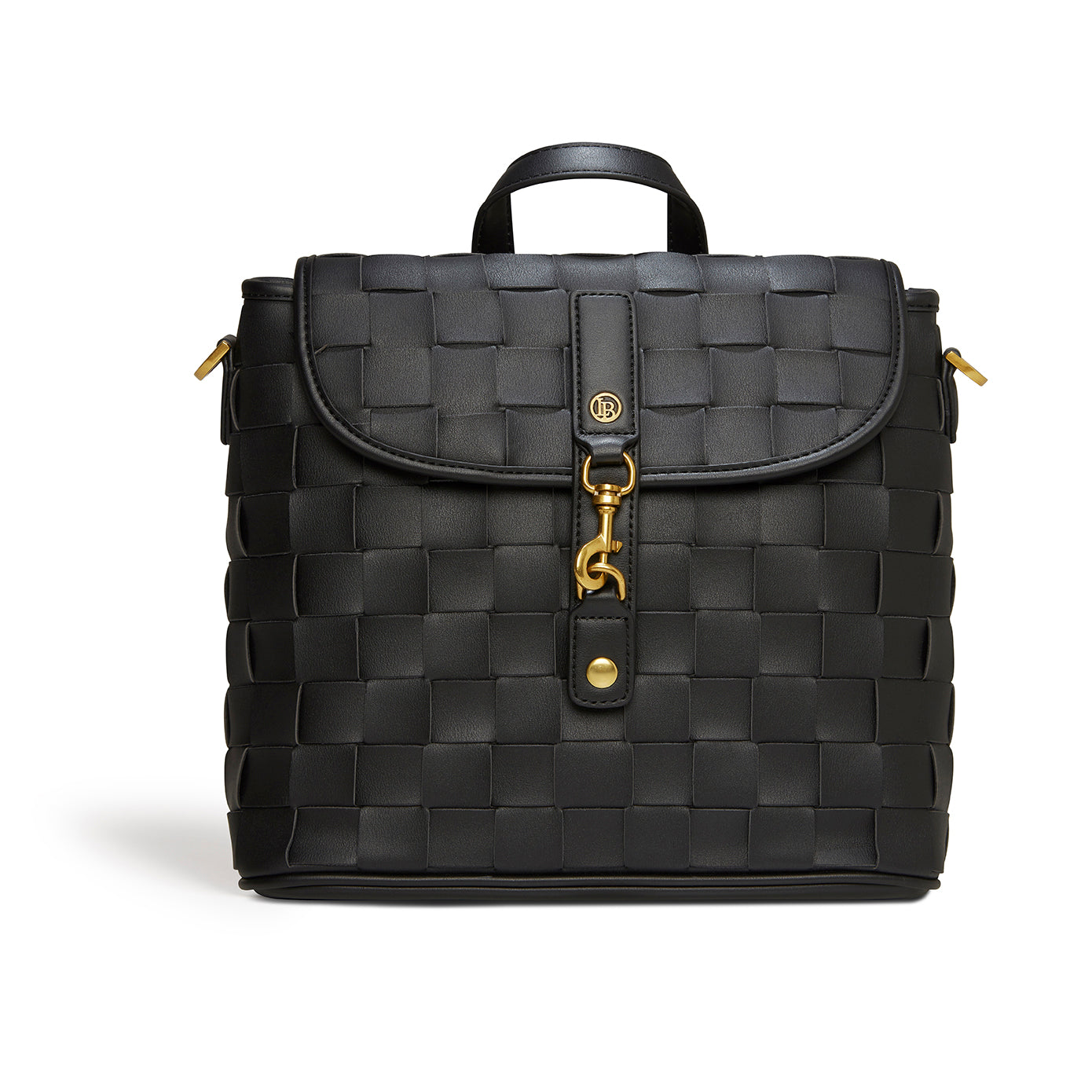 Rosie Black Vegan Mini Backpack