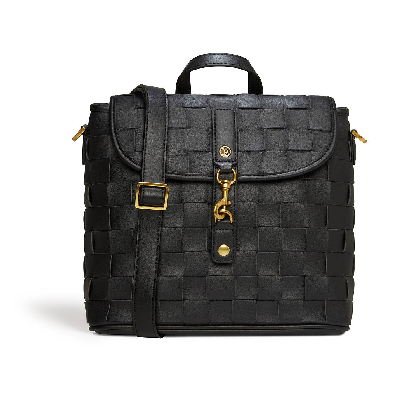 Rosie Black Vegan Mini Backpack