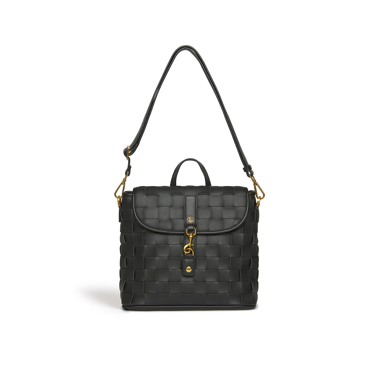Rosie Black Vegan Mini Backpack