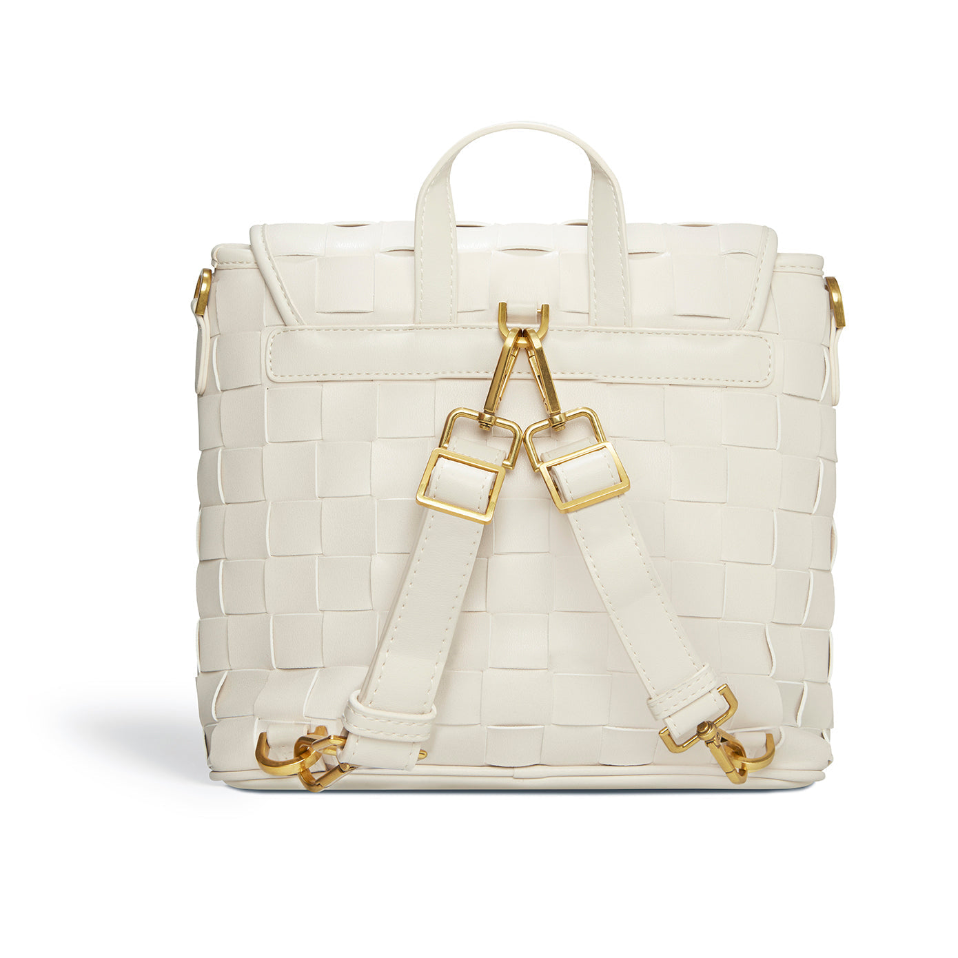 Rosie White Vegan Mini Backpack