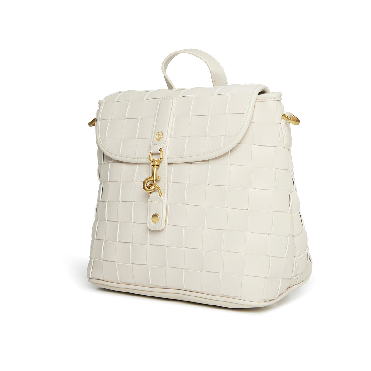 Rosie White Vegan Mini Backpack