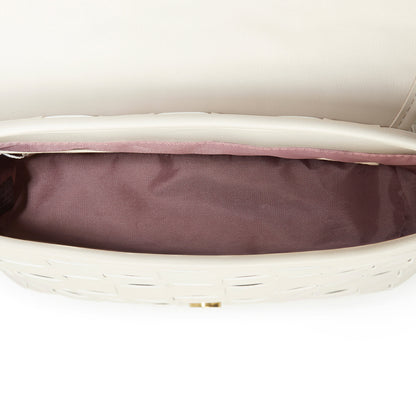 Rosie White Vegan Mini Backpack