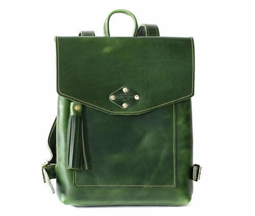Full Grain Leather Rucksack