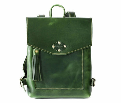Full Grain Leather Rucksack
