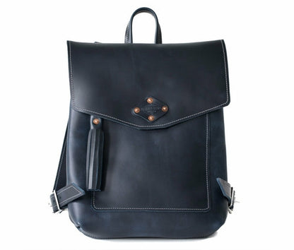 Full Grain Leather Rucksack