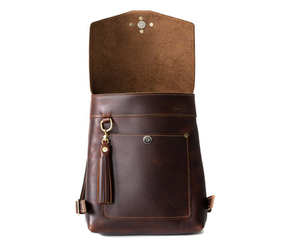 Full Grain Leather Rucksack