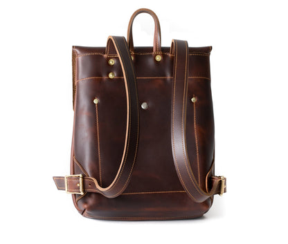 Full Grain Leather Rucksack