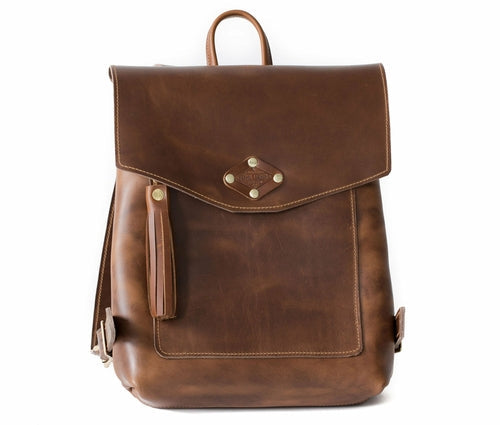 Full Grain Leather Rucksack