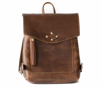 Full Grain Leather Rucksack