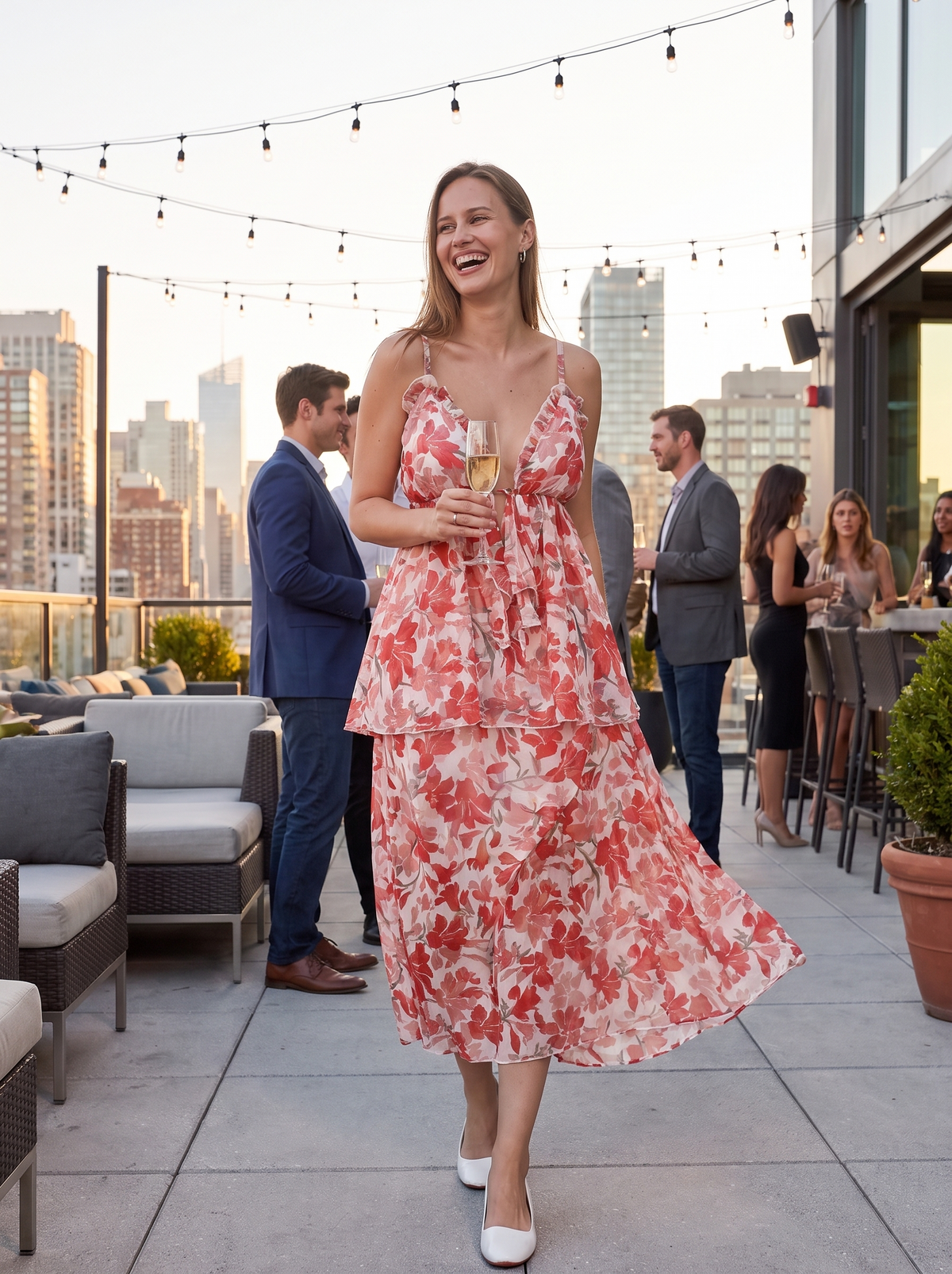 Simple Everyday Maxi Dress lifestyle 2